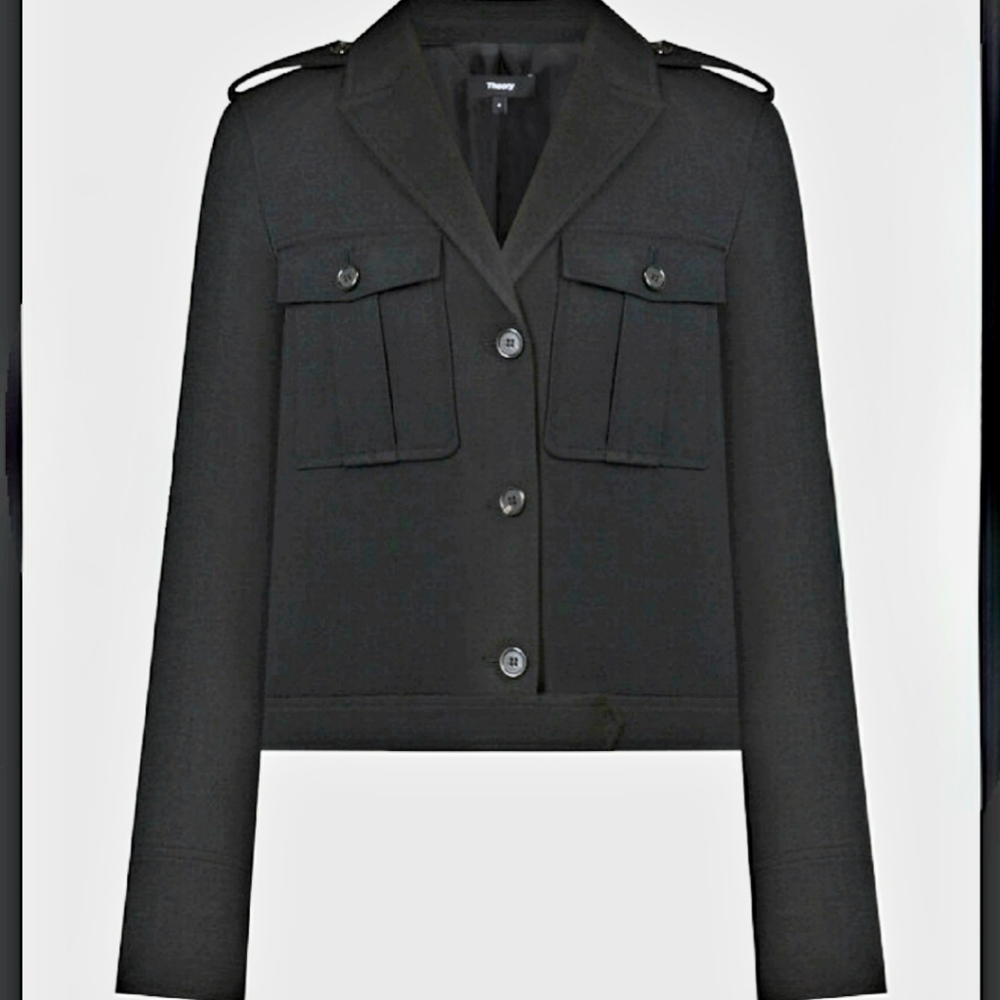 THEORY Military Jacket - Picture 3 of 13